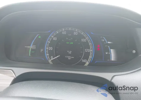 2017 Honda Accord Hybrid Ex-L из США, поврежденный, VIN JHMCR6F55HC013635